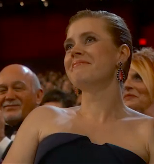 Amy Adams in Tiffany Oscars 2014