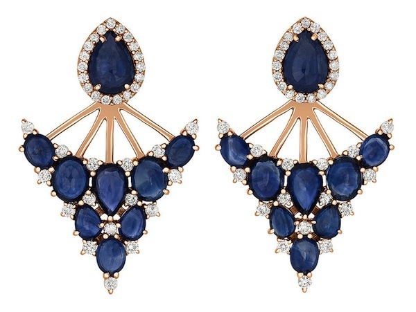 Portia Fan Earrings by Shawn Warren