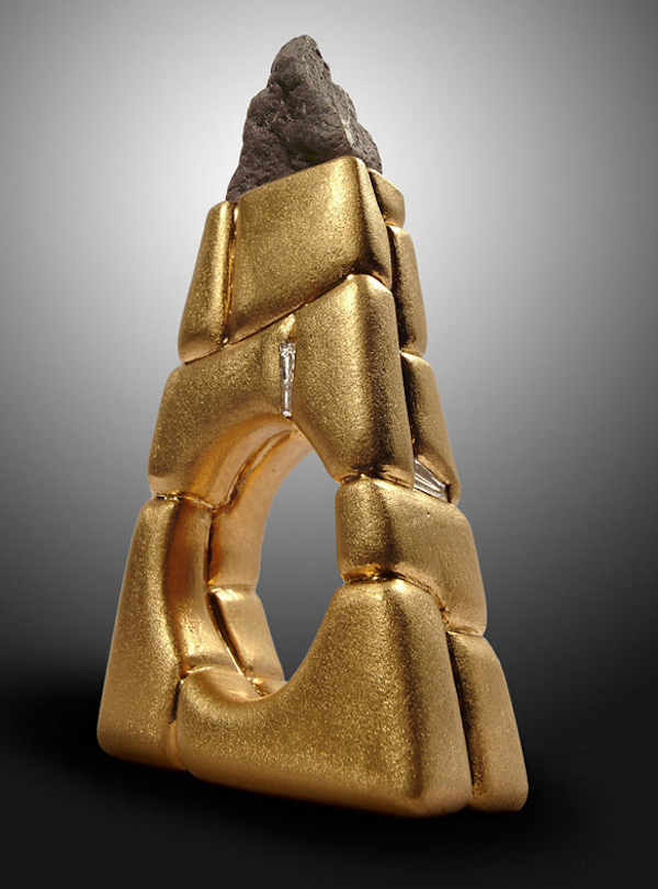 "Pyramid" ring by Alan Revere, 2005
