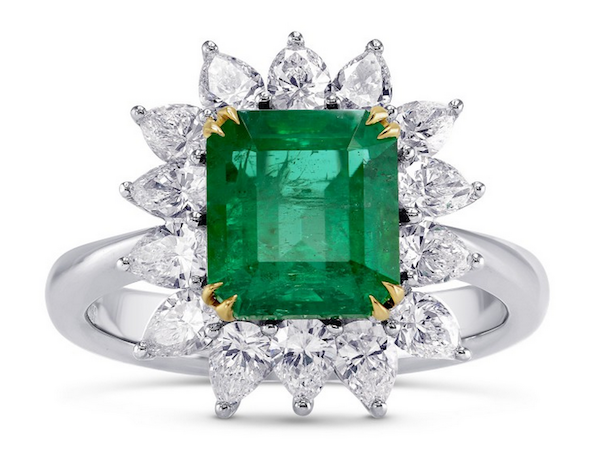 emerald-ring-with-diamond-halo