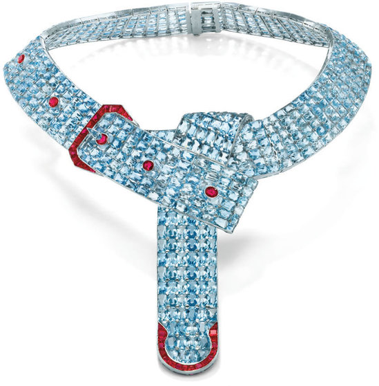 Flato Belt Buckle necklace