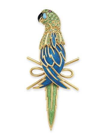 Jean Schlumberger parrot brooch (Christie's Images)