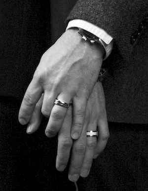 cartier gay wedding rings