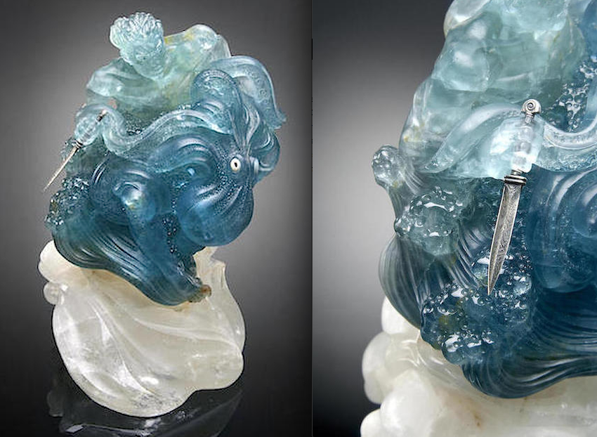 Zadora aquamarine Poseidon