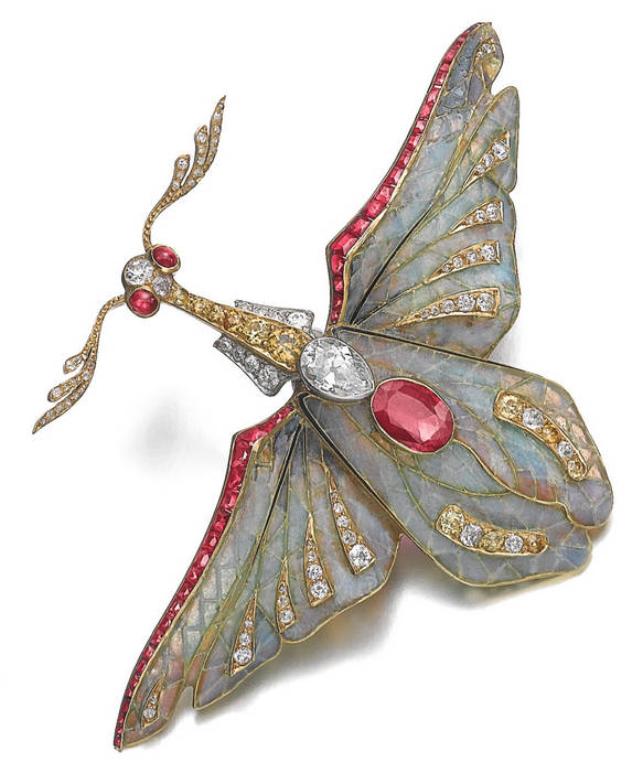 Philippe Wolfers brooch, c. 1900